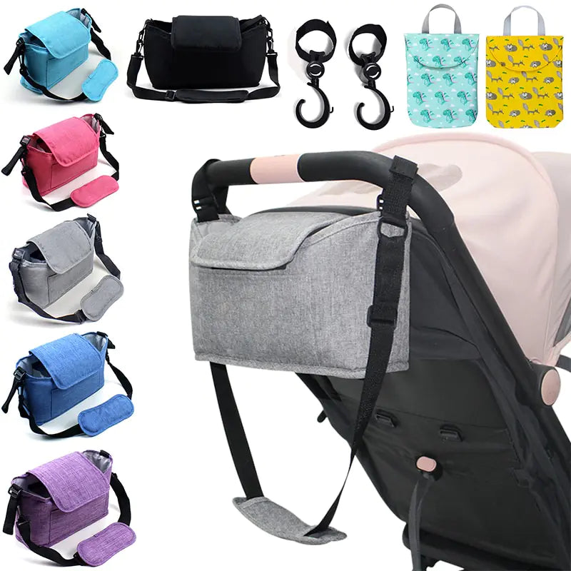 Stroller Bag Attachment Organizer